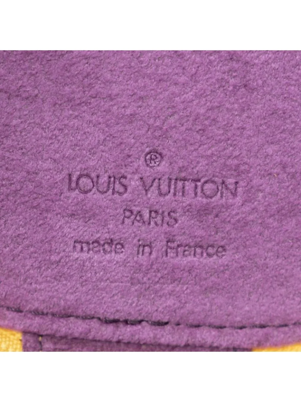 Louis Vuitton Ecrin Bijou Yellow Epi Handbag